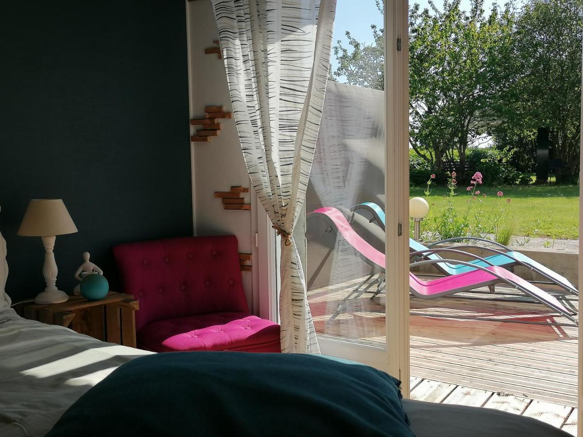 Gite 2 Pers Proche Plage Avec Jardin Clohars-Carnoët Exteriör bild