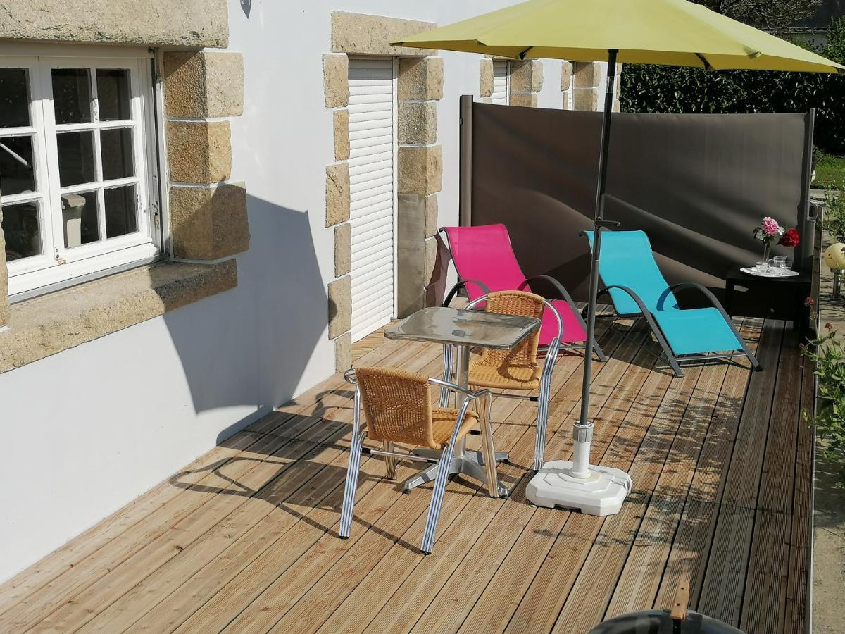 Gite 2 Pers Proche Plage Avec Jardin Clohars-Carnoët Exteriör bild